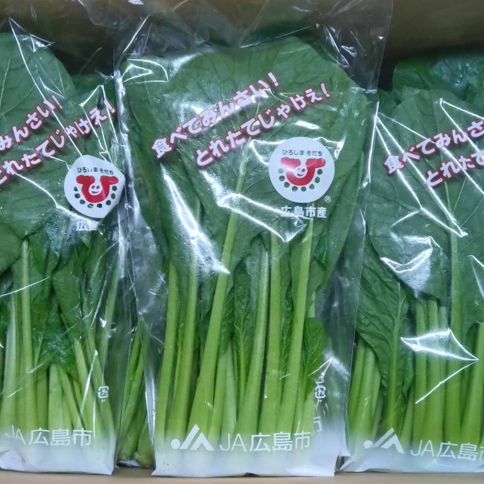 広島県産　小松菜の画像