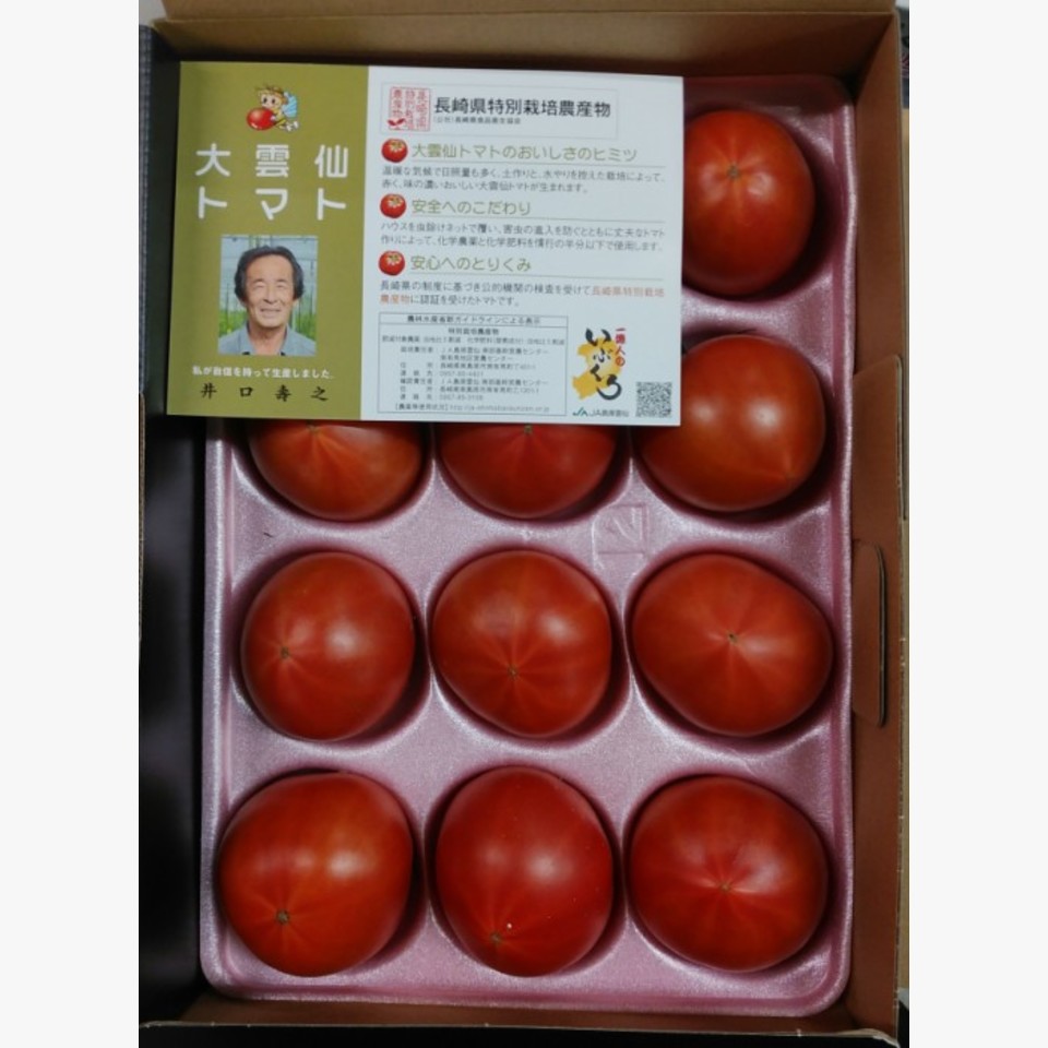 とまと様 長崎県島原雲仙産 大雲仙とまと | 旬の野菜 | 旬の野菜・果物 | 野菜と